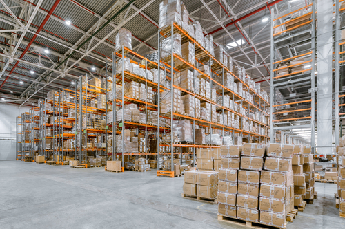 metal software production management in a metal service center warehouse